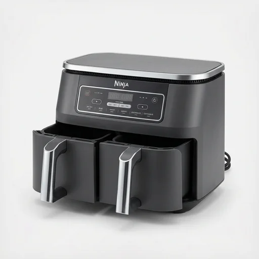 Ninja Foodi 6-in-1 8-Quart 2-Basket Air Fryer (DZ550) view 3